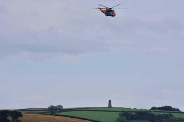 09 June 2020 - 17-02-51 
Off and away past the Daymark
--------------------------
XV666 Sea King Mk5 of HeliOperations